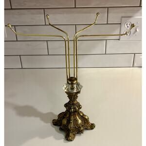 Vintage Hollywood Regency Style Towel Rack Holder for Bathroom